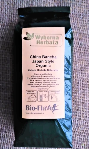 Green tea China Bancha Organic 125g Bio-Flavo