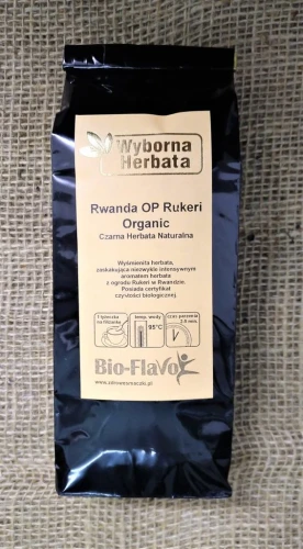 Black tea Rwanda Rukeri Organic 150g Bio-Flavo