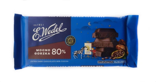 Very bitter chocolate 80% 80 g Wedel