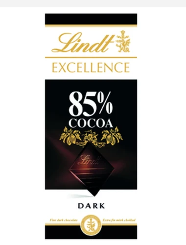 Dark Chocolate Excellence 85% 100g Lindt