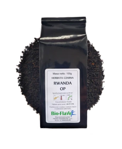 Black tea Rwanda OP 100g Bio-Flavo