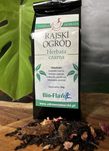 HERBATA CZARNA RAJSKI OGRÓD 50g Flavo