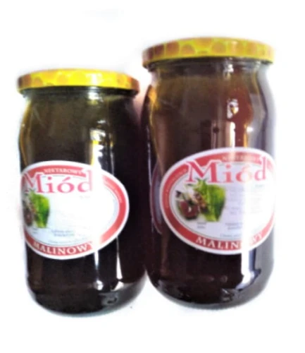 Raspberry honey 1100g Polski