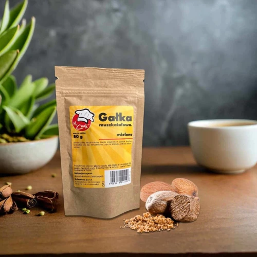 GAŁKA MUSZKATOŁOWA MIELONA 50G MR COOK