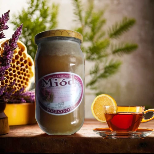 Heather honey 1100g Polish apiary