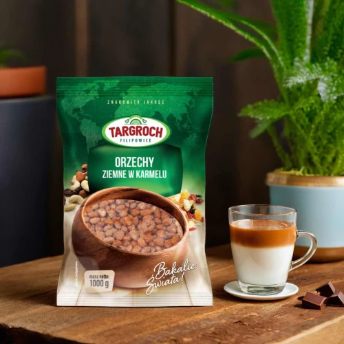 Peanuts in caramel 1kg Targroch