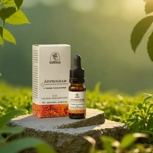 KONCENTRAT PROPOLISOWY Z KWASEM HIALURONOWYM 10ML KORANA