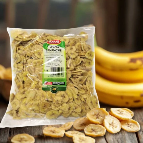 Dried banana chips 1kg Makar