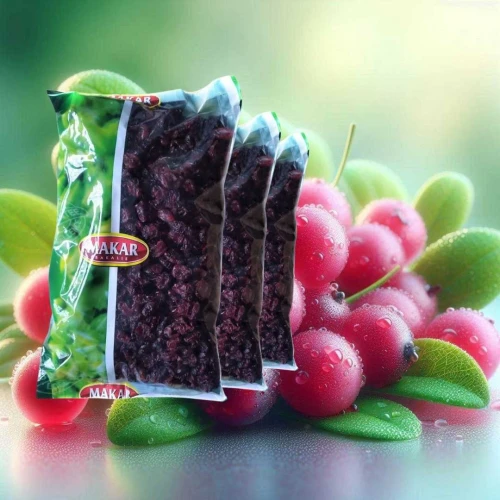 Dried cut cranberries 1kg Makar