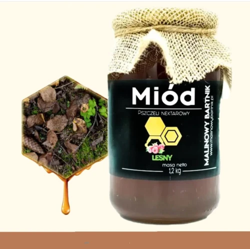 Forest honey 1100g  Malinowy Bartnik