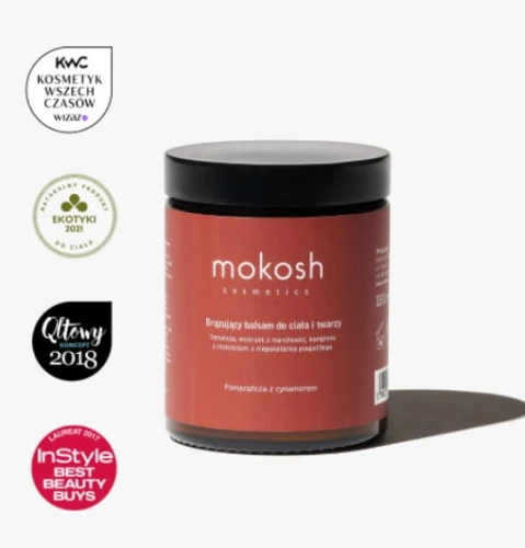 BRĄZUJĄCY BALSAM DO CIAŁA I TWARZY 180ML MOKOSH