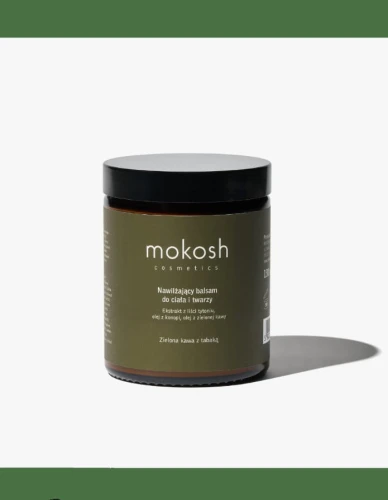 NAWILŻAJĄCY BALSAM do twarzy i ciała Zielona kawa z tabaką 180 ml