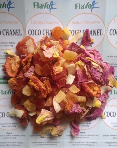 HERBATA OWOCOWA COCO CHANEL 100G FLAVO