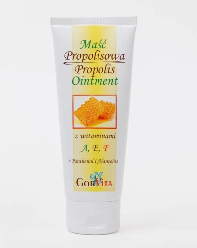 MAŚĆ PROPOLISOWA 10%  Z WITAMINAMI A, E, F  50ML GORVITA