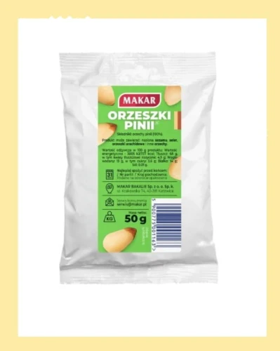ORZESZKI PINIOWE 50G MAKAR