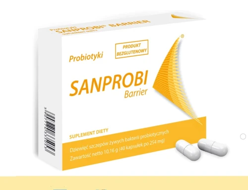 SANPROBI BARRIER PROBIOTYK  40 kapsułek