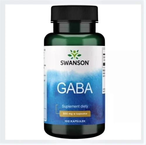 SWANSON GABA  500 Mg 100 Kaps.