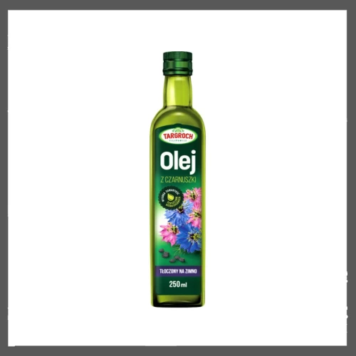 OLEJ Z CZARNUSZKI 250ML TŁOCZONY NA ZIMNO