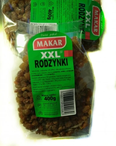 RODZYNKI CLASSIC 400G MAKAR