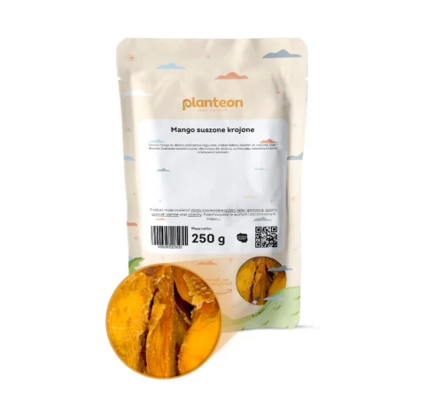 MANGO SUSZONE KROJONE 250g Bez cukru