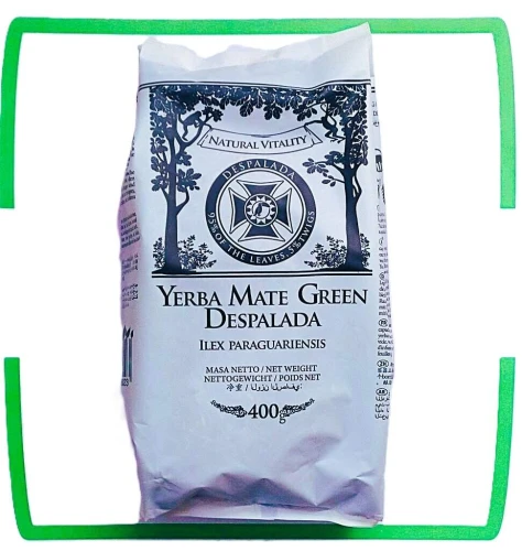 HERBATA Yerba Mate Green DESPALADA  400G