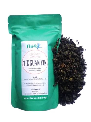 HERBATA OOLONG TIE GUAN YIN 100g Flavo