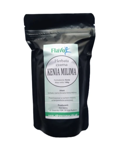 HERBATA CZARNA KENIA MILIMA GFBOP1 100g Flavo