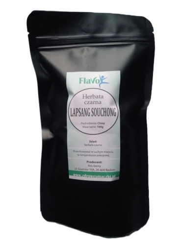 HERBATA czarna LAPSANG SOUCHONG 100g FLAVO