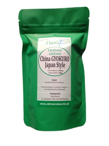 Herbata zielona China GYOKURO Japan Style 100G 