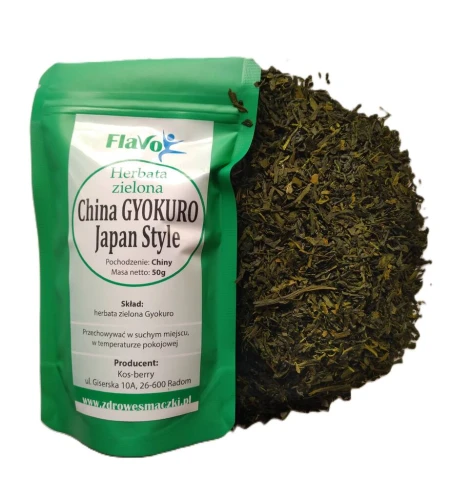 Herbata zielona China GYOKURO Japan Style 50g Flavo