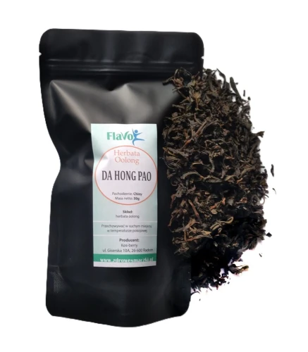 HERBATA OOLONG DA HONG PAO 50G FLAVO