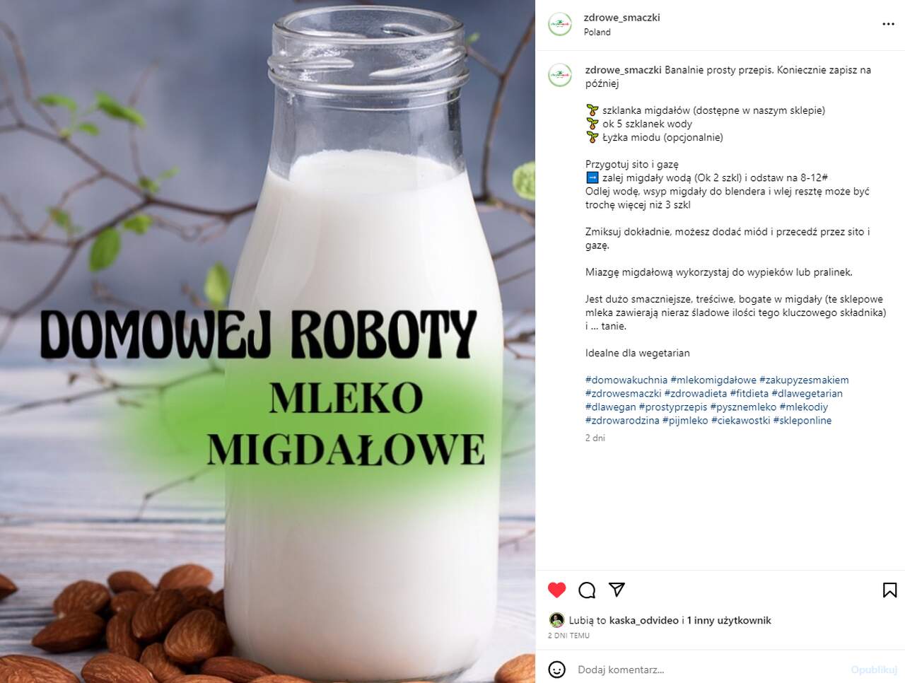 Migdały - dar natury